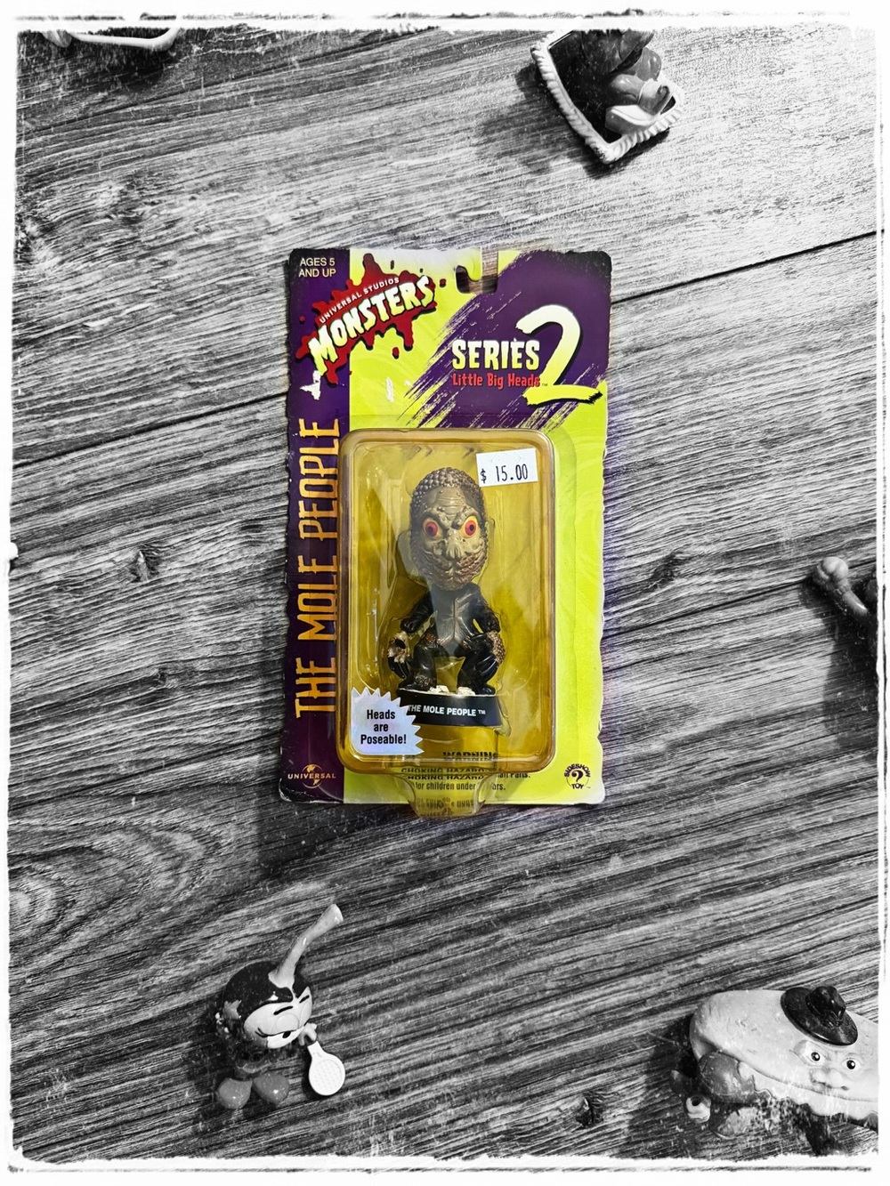 Series 2 The Mole People Collectible Figure - Yellow & Black